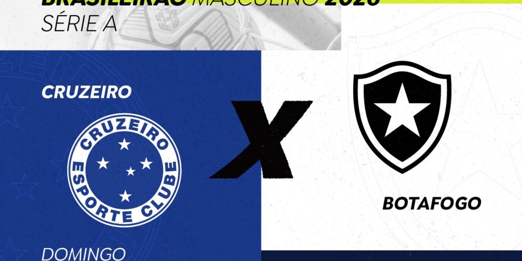 Rádio Nacional transmite neste domingo duelo entre Cruzeiro e Botafogo