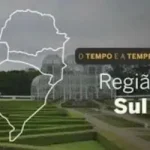 O TEMPO E A TEMPERATURA: Sul terá muitas nuvens e temperaturas baixas nesta segunda-feira