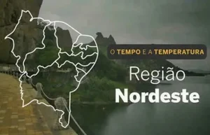 O TEMPO E A TEMPERATURA: chuva passageira continua no litoral do Nordeste nesta terça-feira (4)