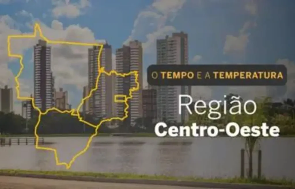 O TEMPO E A TEMPERATURA: chuva avança sobre Mato Grosso e Mato Grosso do Sul neste sábado (19)